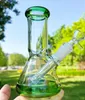 6 -Zoll -Mini -Dick -Glas -Bong -Diffuse -Perkolator Pyrex Water Pipe Shisha Bubbler Becher mit einer 14 -mm -Raucherschale nach unten