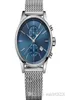 Mężczyźni Watch Jet Blue Men039s Watch Analogue Quartz Silne Srebrne ze stali nierdzewnej 15134413983674