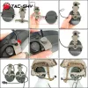 Accessoires Tacsky Tactical Stand Sordin casque adaptateur de piste compatible avec le casque de casque d'arc BK BK