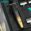 VGR Hair Clipper Professional Trimmer 9000 RPM Barber Cutting Machine Digital Display Haircut for Men V003 240411