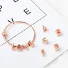 Charms 10st/Lot 26 Letters Diy Women Armband Accessories Beads English Capital A-Z Children's Gifts Partihandel