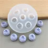 Moulds 3D Simulation Fruit Fondant Chocolate Mold Blueberry/Raspberry Silicone Candle Soap Mold Cake Decorating Tool Baking Accessories