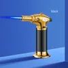 Enkele vlam Butane Torch Gun Lichter /verstelbare vlam met ontstekingsvergrendeling