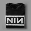 Herr t-shirts nin retro t-shirt män mode bomull t shirt rund hals kort slve t skjortor presentidé kläder t240425