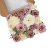 Decorative Flowers Artificial Bulk Fake Flower Arrangement Set Party Wedding Decorations