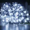 Décorations 1pc Solar String Lights Fleur