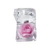 Fiori decorativi 1pcs Immortal Preserved Rose Flower Real Fresh Decorations Crystal Box Wedding San Valentino Regali creativi