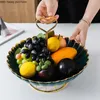 Teller schmiedeeisere Keramik Fruchtplatte Süßigkeiten Snack Tablett Salat Schüssel Dessert Kuchen Ständer Dim Sum Summe Schüssel dekorativ dekorativ