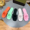 Summer Womens Slippers Sandals Designer Slippers Luxury Flat Heels Fashion Casual Comfort Flat Slippers Beach Slippers 35-42