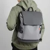 Rucksack Ceavni 2024 Arbeitsfunktion Style Trendy Modestudent Luftenbeutel PU Material großer Kapazität Herrenreisen