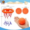 Baby Bath Toys Fun Baby Bath Toys for Kids Basketball Balls Balls Playset Bathtub Game Ball Playset Salle Slam Dunk Game pour tout-petit