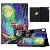 Imprimer des tablettes de tablette de portefeuille en cuir PU pour iPad mini 6 1 2 3 4 5 Tab Galaxy Samsung A9 2023 A7 Lite T220 T225 WOOF CAT Butterfly Flower Credit Credit Card Slot Sockder Pouche