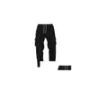 Men'S Pants Mens Stacked Jogger Cargo Sweatpants Thick Fleece Pocket Track Men Clothing Top Selling Products 2023 Clothes Custom 2310 Dhrft