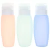 Opslagflessen 3 stD's siliconen conditioner haarreis fles shampoo containers maat toiletartikelen lotion draagbaar