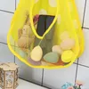 Baby Bath Toys Cute Duck Frog Mesh Net Toy Rangement Sac de rangement sac de salle de bain Baby Bathroom Mesh Sac pour les jouets de bain