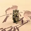 Garden Decorations Brass Monkey Animal Statue Ornament Home Office Desk Decor Vintage Figurine