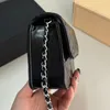 Mini yıldız bel çantası 24c lüks tasarımcı çanta gerçek deri kadın çanta moda zinciri omuz çantası çapraz gövde çanta yüksek kalite değişim cüzdan flip el çantası bel cüzdan