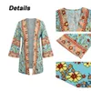 Bohemian Casual Cloak Cardigan für Badeanzug Frau 2024 Sommer Beach Badebekleidung