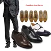 신발 부품 12pcs/set 스니커즈 신발을위한 가죽 실리콘 신발 끈 레이스 게으른 넥타이 신발 끈 탄력성 적합한 유니에 렉스 레이스