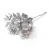 Decorative Flowers Plastic Flower Easy To Clean Strong And Durable Convenient Crafts Artificial Soft The Touch