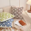 Подушка 2024 Cover Nordic Style Simple Fabric Geometric Pattern Home Living Room Диван диван