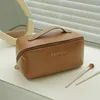 Storage Bags Female Makeup Bag Portable Case Large Opening Moisture-proof Great Faux Leather Travel