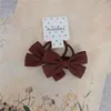 Hair Accessories Baby's Headband Is Sweet And Cute. Children's Little Girls Have Rubber Colored Mini Butterfly Knots Ropes Headbands