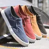 Casual Shoes Men Canvas Spring Autumn Man Fashion Sneakers Loafers Low Cut slip-On For Mens Breattable