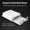 Kameror Poe Extender Outdoor Waterproof 200Meters Extension Poe Repeater 1 i 2 Output 48V Network Switch Poe Adapter IEEE 802.3at/AF