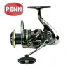 PENN High Max Drag 25KG Fishing Reel with 5.5 1 Gear Ratio and XE1000-7000 ModelGift Fishing Line 240411