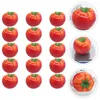 Flores decorativas 15 PCS PCS Artificial Tomate Realistic Simulation Simulation