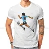 Men's T-Shirts El Diego Newest Polyester TShirts Maradona Great Best Player Men Harajuku Tops T Shirt Round Neck T240425