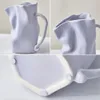 Vasos de cerâmica irregular minimalista