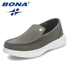 Chaussures décontractées Bona 2024 Modèle confortable et durable pour hommes Sole Sole Designer Designer Activités de plein air Marche
