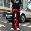 Y2K Fashion Letter Embroidery Baggy Jeans Flare Pants Men kleding Rechte vrouwen Hip Hop lange broek ROPA HOMBRE 240415