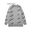 Hoodies Sweter Balencgs Designer Women Sweters Real Men's # Fashion Brand Pullover drukowana litera damska luźna noszenie nowa styl 8oqm