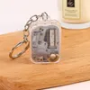 Keychains Metal Home Decor Diy Play Set Clockwork Mechanical Work Key Chains Case Music Boxes Rings Rings