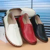 Casual Shoes Maogu Women Mother Soft Sole Moccasin Woman Ladies loafers Women's Autumn 2024 Platta gravida Zapatos Mujer