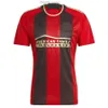 2024 Jerseys de football d'Atlanta United 23 24 25 Saba Home Away Almada Resurgen Giakoumakis Wiley Home Black The 404 Football Shirt