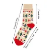 Men's Socks Cartoon Christmas For Men Women Funny Mid-tube Fashion Creative Winter Warm Home Gifts Decorations