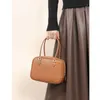 Sacs à bandouliers Designer Simple Caramel Street Tote Epsom Cow Leather Femmes Hands sac à main