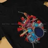 Camisetas masculinas fraggle rock crianças desenho animado polyester tshirt for Men Animal Drummer The Muppets Show Sweethirts Sweworkshirts Sweethirts T240425