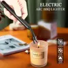 Precio de fábrica barato encendedor eléctrico USB recargable plasma, vela recargable personalizada al por mayor encendedor