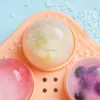 Ferramentas Silicone Ice Ball Ball Maker grande 6,5 cm 3d grande esfera redonda bolas altas bandeja de molde de cubo de gelo para uísque Ferramentas de barras de coquetel