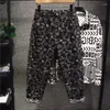 Erkekler Kot Grafik Erkek Kovboy Pantolonlar Baskı ile Pantolon Erkekler Siyah Grunge Y2K Yıkanmış Sonbahar Giyim Normal Tasarımcı Bahar Xs