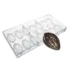 Moulds Hot Selling Polycarbonate Cocoa chocolate Molds 3D Coffee Bean Jelly Moulds Soft Sweets Water Drop Plastic Mould DIY Candy Tool