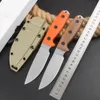 Yeni H2371 Hayatta Kalma Düz Bıçak 1095 Yüksek Karbonlu Çelik Taş Yıkama Damla Noktası Bıçağı Tam Tang G10/Micarta Sap Kydex ile Açık Sabit Bıçak Bıçakları