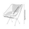 Leichtes kompaktes Klappcamping -Rucksackstühle tragbarer faltbarer Stuhl für Outdoor Beach Fischerei Wanderung Picknick -Reise 240425