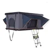 Tents And Shelters Professional Outdoor Family SUV Car Roof Top Tent Hard Shell Aluminum For 1-4 Person