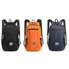 Backpack 1pcs Lightweight Portable Travel Caminhadas dobráveis à prova d'água Pacote externo ultraleve para mulheres